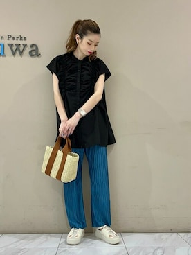 sumiさん（レディース・161cm）の夏コーディネート