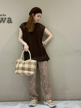 sumiさん（レディース・161cm）の夏コーディネート