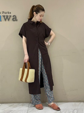 sumiさん（レディース・161cm）の夏コーディネート