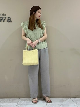 sumiさん（レディース・161cm）の夏コーディネート