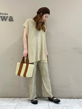 sumiさん（レディース・161cm）の夏コーディネート