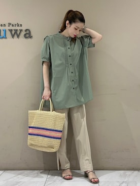 sumiさん（レディース・161cm）の夏コーディネート