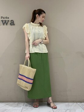 sumiさん（レディース・161cm）の夏コーディネート