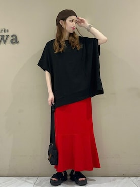 sumiさん（レディース・161cm）の夏コーディネート