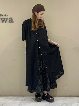 sumiさん（レディース・161cm）の夏コーディネート