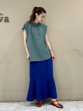 sumiさん（レディース・161cm）の夏コーディネート