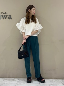 sumiさん（レディース・161cm）の夏コーディネート