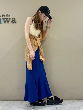 sumiさん（レディース・161cm）の夏コーディネート