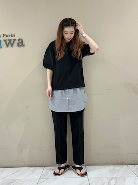 sumiさん（レディース・161cm）の夏コーディネート