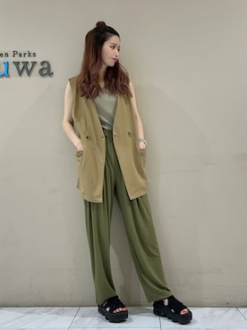 sumiさん（レディース・161cm）の夏コーディネート