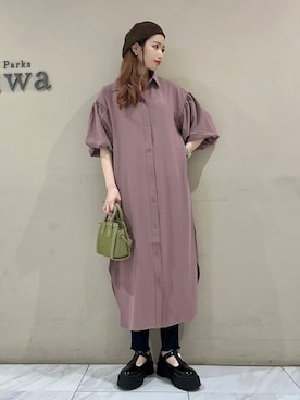 sumiさん（レディース・161cm）の夏コーディネート