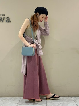 sumiさん（レディース・161cm）の夏コーディネート