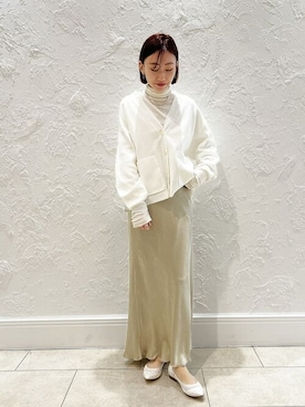 「SLOBE IENA（スローブイエナ）のアイテム」を使った、yukaさん（レディース・158cm）の冬コーディネート
