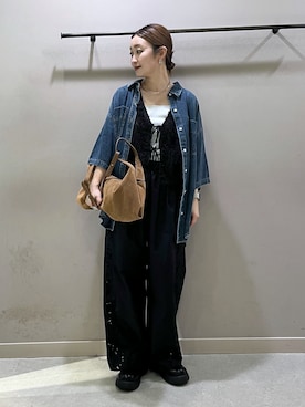 もっちさん（レディース・158cm）の春コーディネート