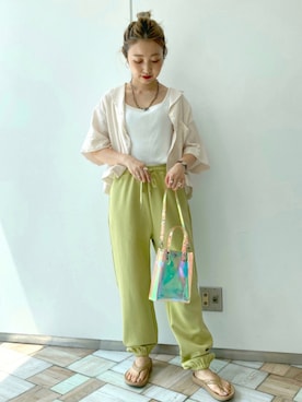 「Coming soon…」｜もっちさん（レディース・158cm）の夏コーディネート