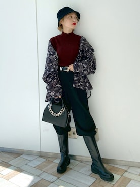 もっちさん(レディース・158cm)の秋コーディネート