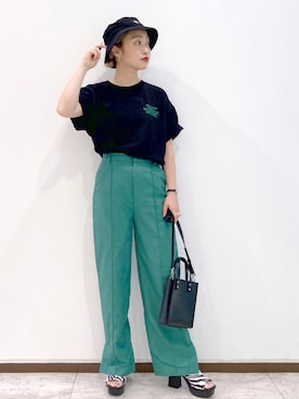 もっちさん（レディース・158cm）の夏コーディネート