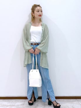 もっちさん（レディース・158cm）の夏コーディネート