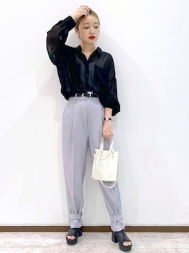 「Coming soon…」｜もっちさん（レディース・158cm）の夏コーディネート