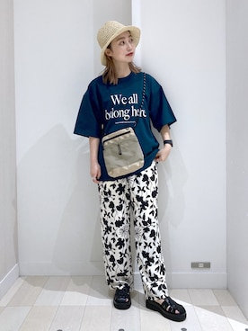 もっちさん（レディース・158cm）の夏コーディネート