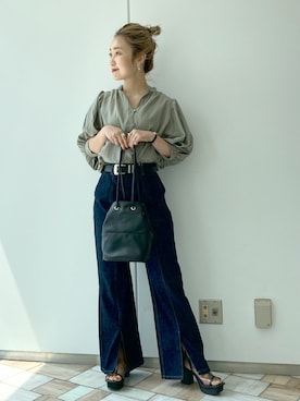 「Coming soon…」｜「アイテム（パンツ）」を使った、もっちさん（レディース・158cm）の夏コーディネート