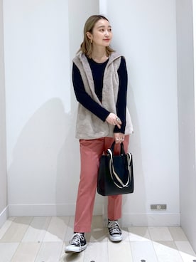 もっちさん（レディース・158cm）の秋コーディネート