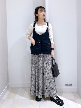 もっちさん(レディース・158cm)の春コーディネート