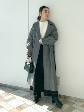 「マイベストコーデ2021」｜もっちさん（レディース・158cm）の冬コーディネート