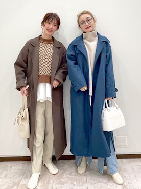 もっちさん（レディース・158cm）の秋コーディネート