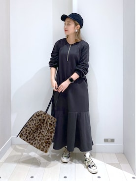 もっちさん（レディース・158cm）の秋コーディネート