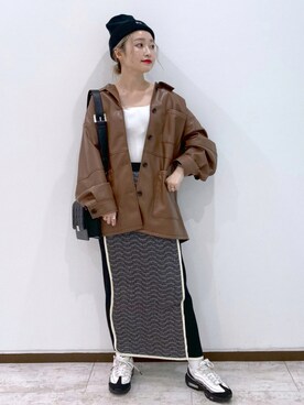 「Coming soon…」｜「アイテム（ブルゾン）」を使った、もっちさん（レディース・158cm）の秋コーディネート