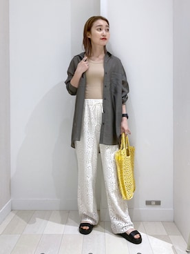 もっちさんの（H&M | エイチ・アンド・エム）を使ったコーディネート