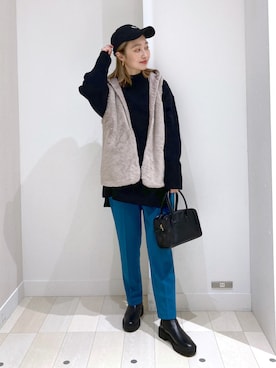 もっちさん（レディース・158cm）の秋コーディネート