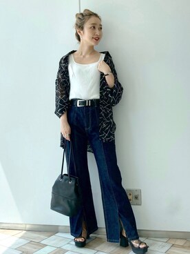 もっちさん（レディース・158cm）の夏コーディネート