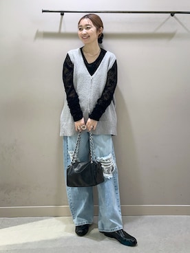 もっちさん（レディース・158cm）の春コーディネート