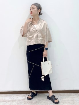 「Coming soon…」｜もっちさん（レディース・158cm）の夏コーディネート