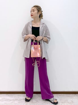 「Coming soon…」｜もっちさん（レディース・158cm）の夏コーディネート