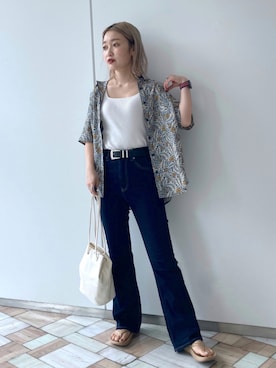 「Coming soon…」｜もっちさん（レディース・158cm）の夏コーディネート