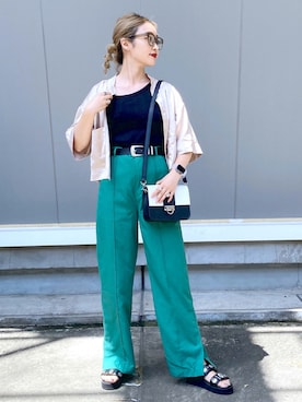 もっちさん（レディース・158cm）の夏コーディネート