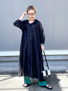 もっちさん（レディース・158cm）の夏コーディネート