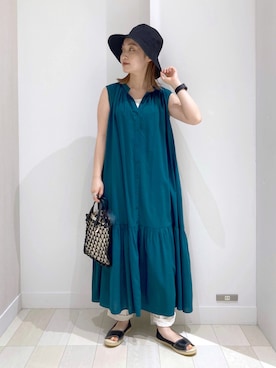 もっちさん(レディース・158cm)の夏コーディネート