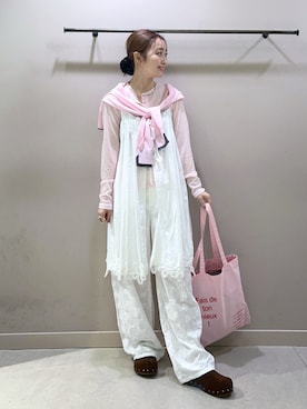 もっちさん（レディース・158cm）の春コーディネート