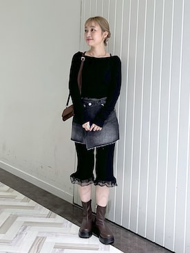 もっちさん（レディース・158cm）の秋コーディネート
