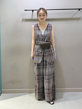 もっちさん(レディース・158cm)の夏コーディネート