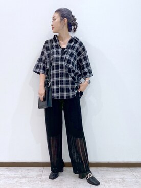 もっちさん（レディース・158cm）の夏コーディネート