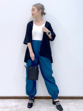 もっちさん(レディース・158cm)の夏コーディネート