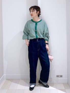 「パステル映える春」｜もっちさん（レディース・158cm）の春コーディネート