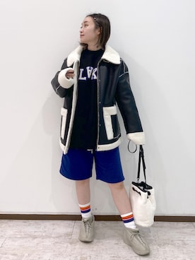 もっちさん（レディース・158cm）の冬コーディネート