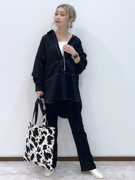 「Coming soon…」｜「アイテム（アクセサリー）」を使った、もっちさん（レディース・158cm）の秋コーディネート