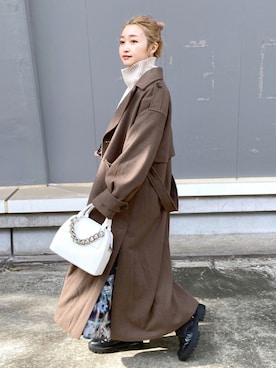 もっちさん（レディース・158cm）の秋コーディネート